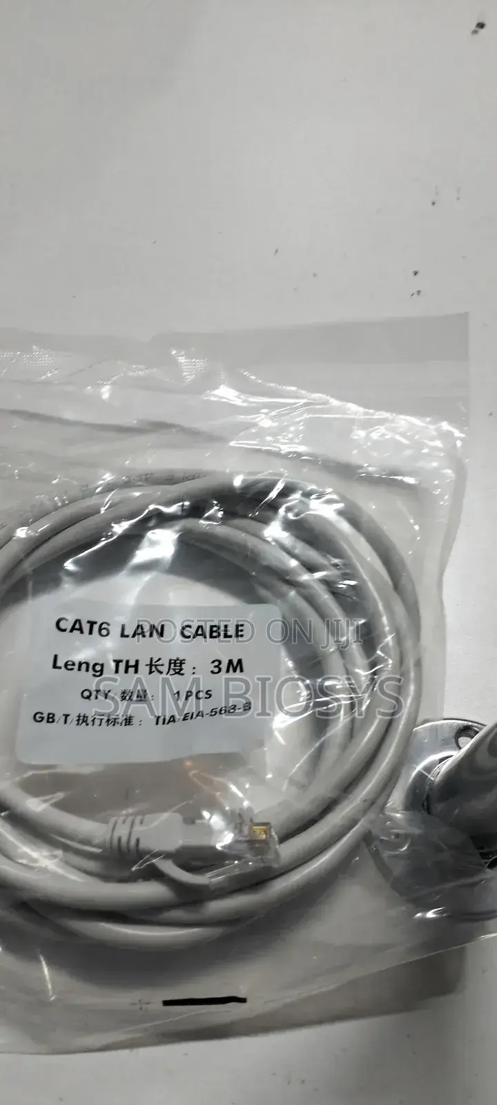 Patch Cord 3m Cat 6