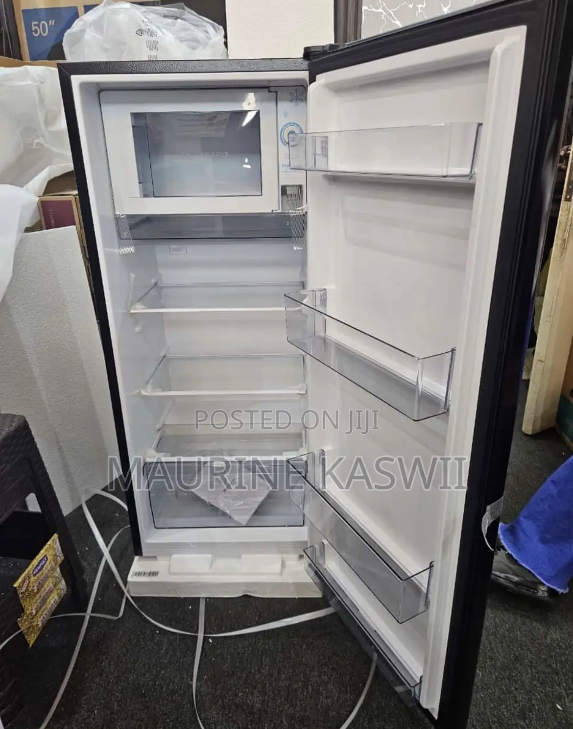 Hisense 176 Liters Single Door (Black