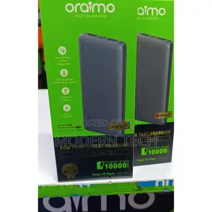 Oraimo Toast 15 Flash 10000mah Fast Charging Power Bank
