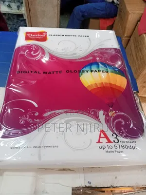Clarion Digital Matte Glossy Papers A3