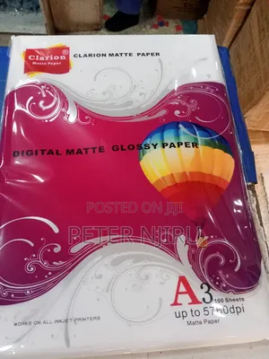 Clarion Digital Matte Glossy Papers A3