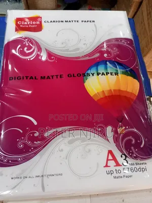Clarion Digital Matte Glossy Papers A3