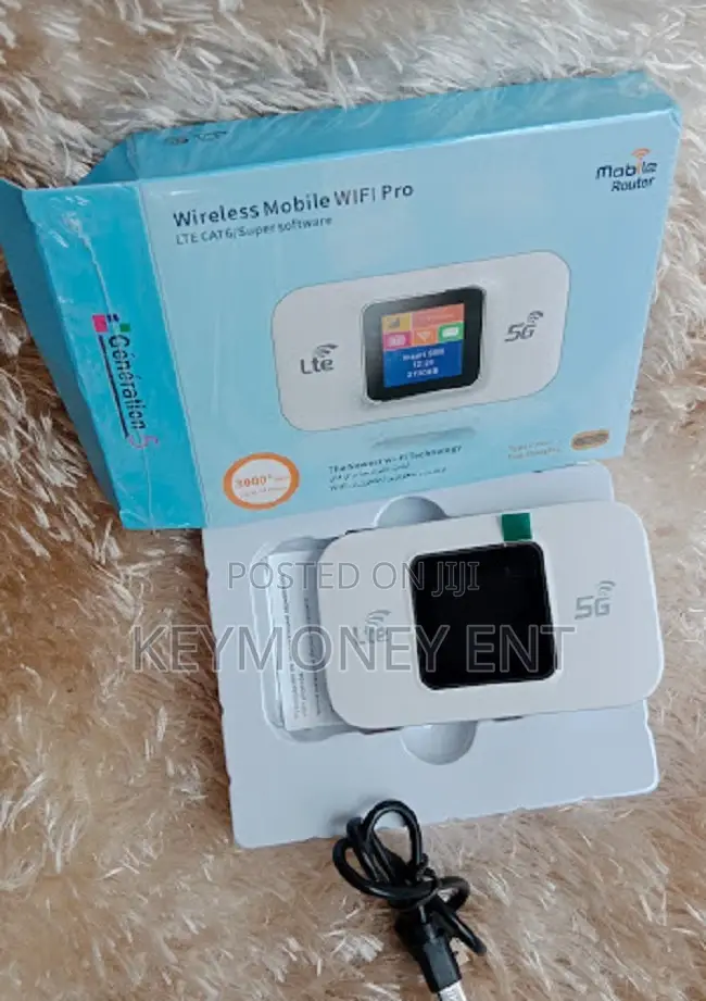 4G LTE 5th Gen Portable Wireless Simcard Mifi Unlocked