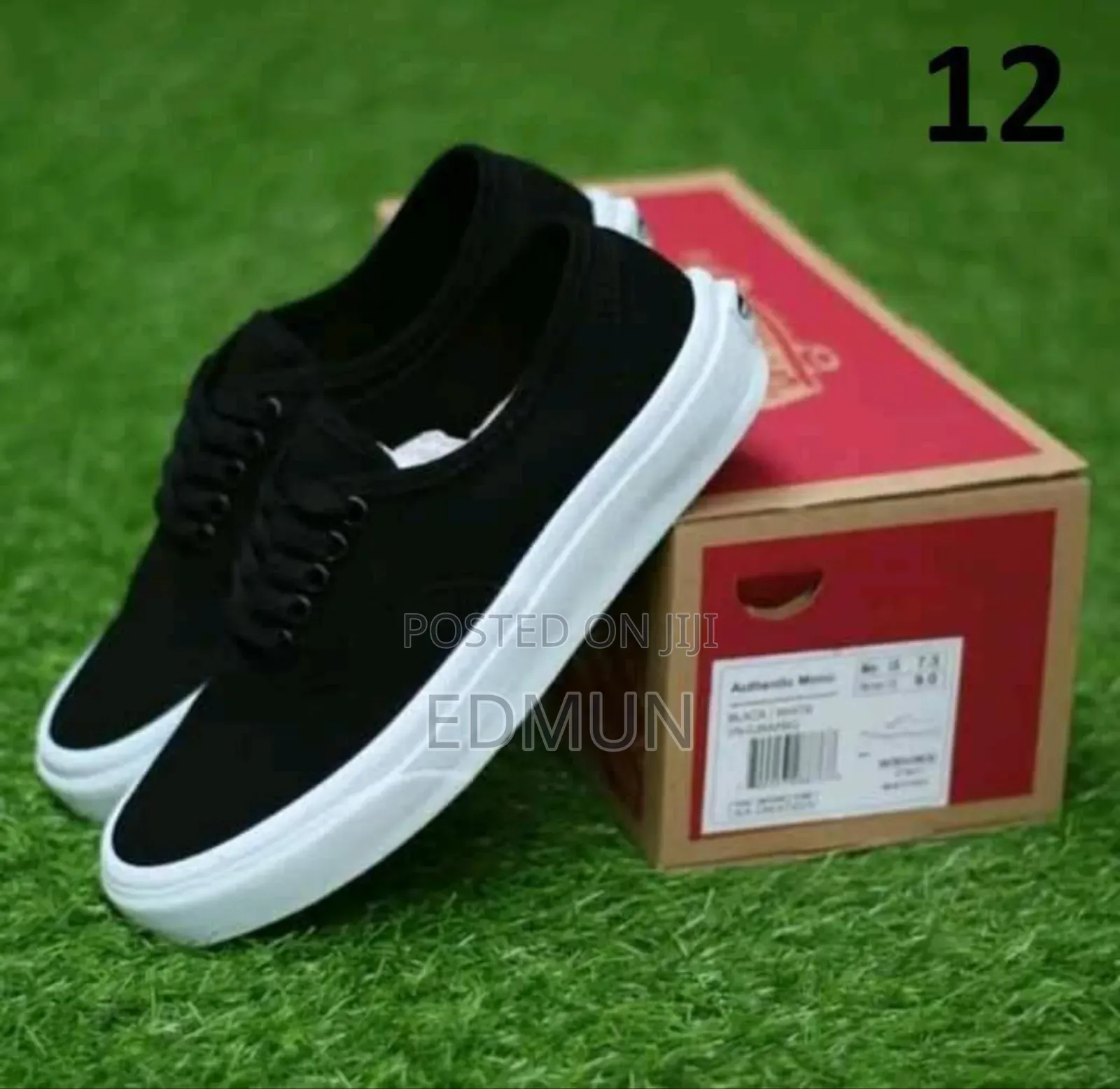 Black White Vans