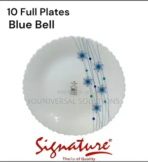 Set of 6 Signature Plates