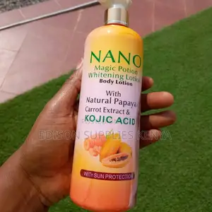 Nano Whitening Lotion With Papaya, Carrot and Kojic Acid