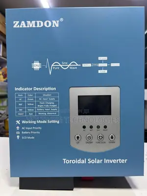 Zamdon 12V 1kva Hybrid Inverter