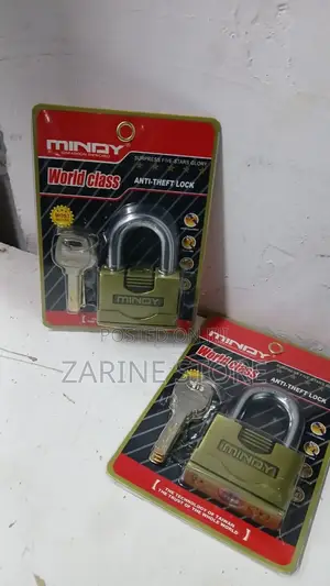 70mm Mindy Padlock Anti-Theft Hardened Steel Padlock