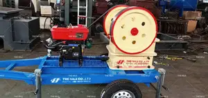 Portable Rock Concrete Crusher PE150*250 Jaw Crusher