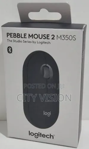 Logitech Pebble M350s Graphite Bluetooth Mouse