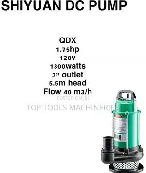 3inch Submersible Dc Solar Waterpump 1300w