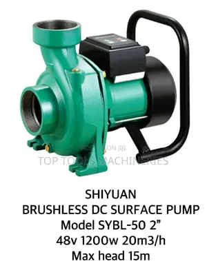 Shiyuan Brushless Dc Surface Waterpump 1200w With Controller