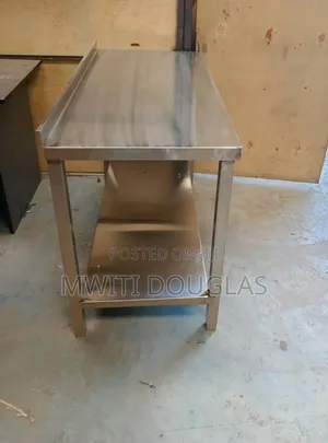 Bright Stainless Smooth Working Table Top