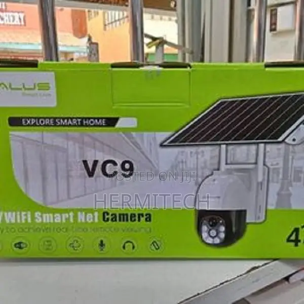 Rotating 4G SIM CARD Solar Powered CCTV Camera PTZ + Install