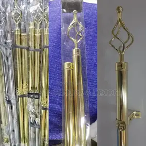 Adjustable Curtain Rods Complete