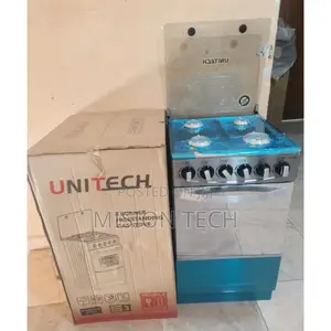 Unitech Free Standing Cooker ,4 Gas Burners,Gas Oven