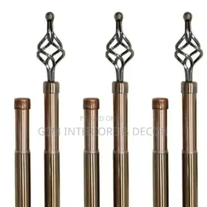 Curtain Rods Curtain Rods Copper Brown