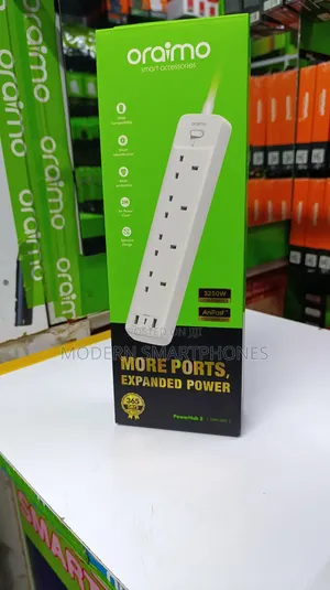 Oraimo Powerhub 2 3250W 2m Power Cord Extension