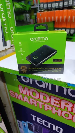 Oraimo Hotspot 150mbps 4G Mobile Hotspot
Portable Mifi