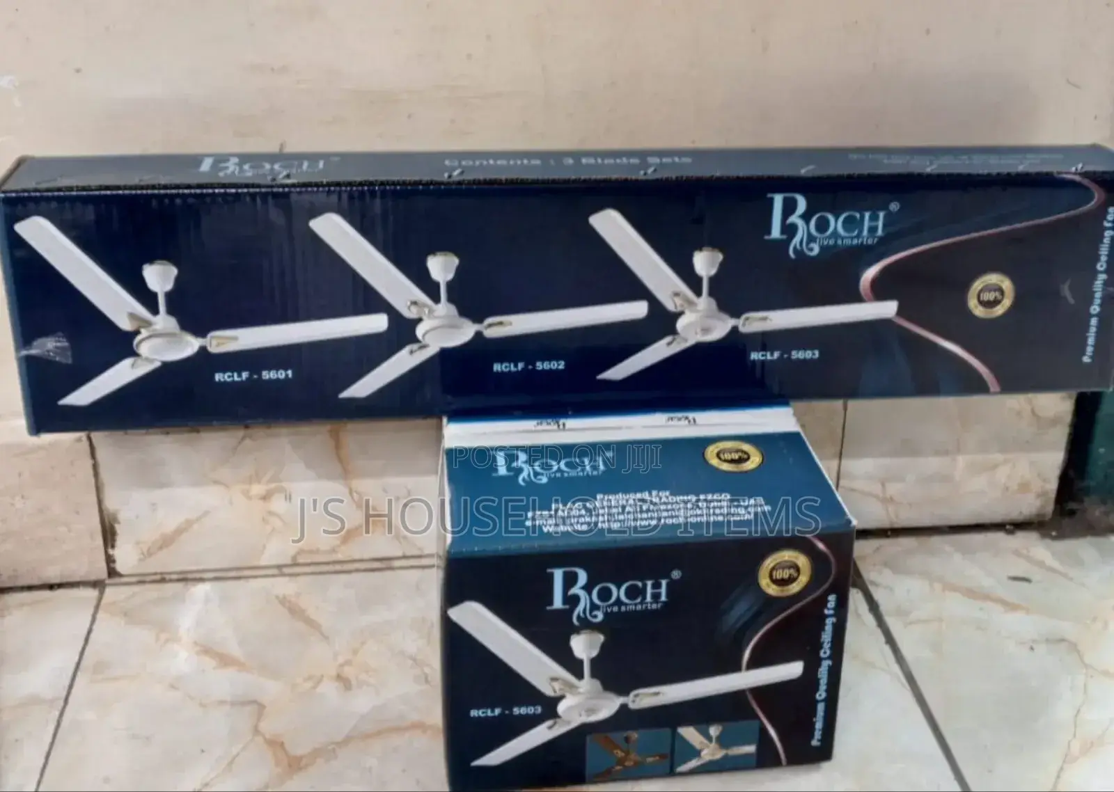 Roch Ceiling Fan 56 Inches