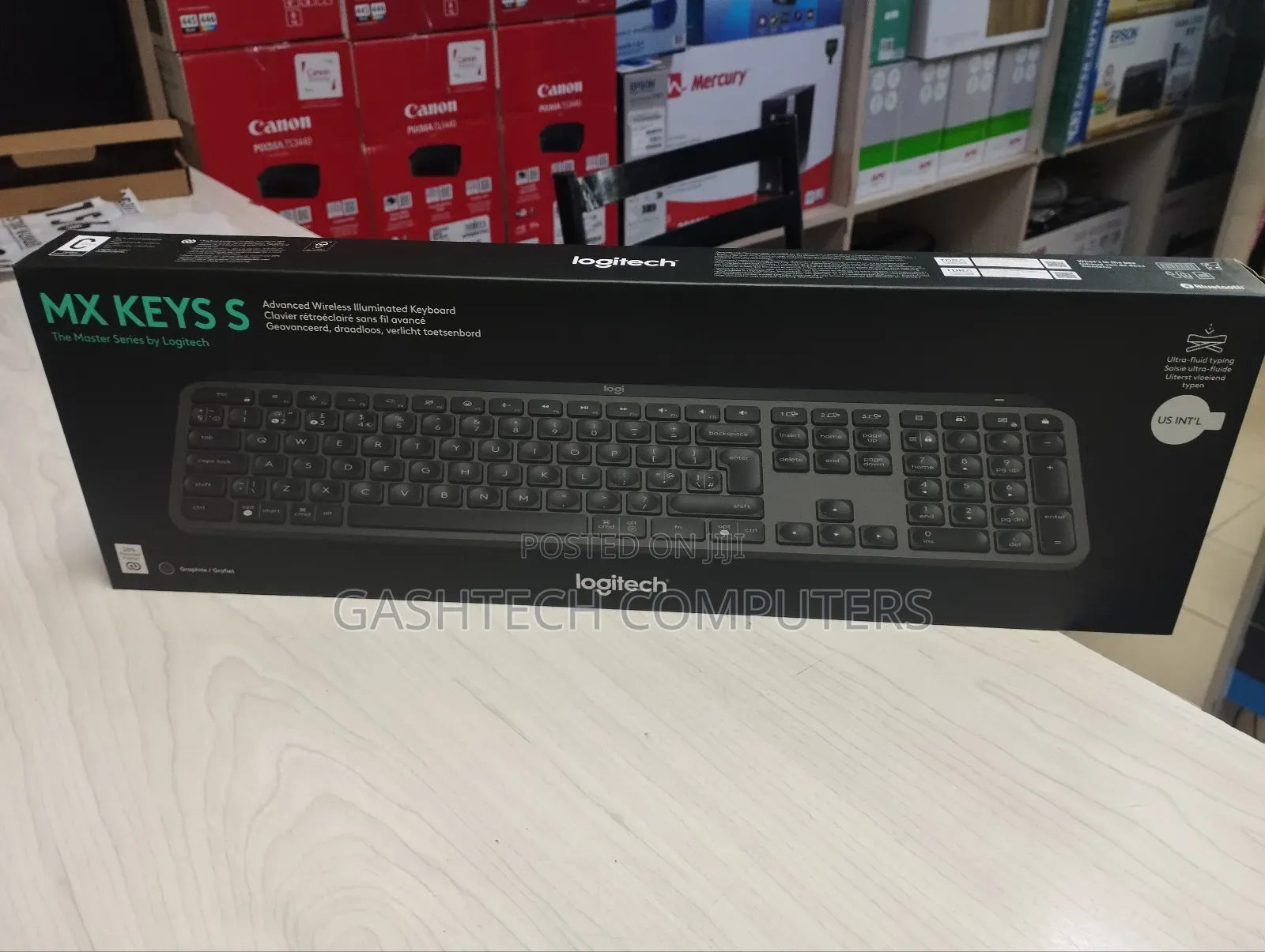 Logitech Mx Keys S Wiresless Keyboard