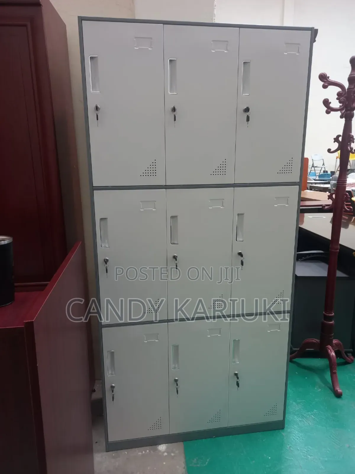 Changing Room Lockers With 9 Compartments