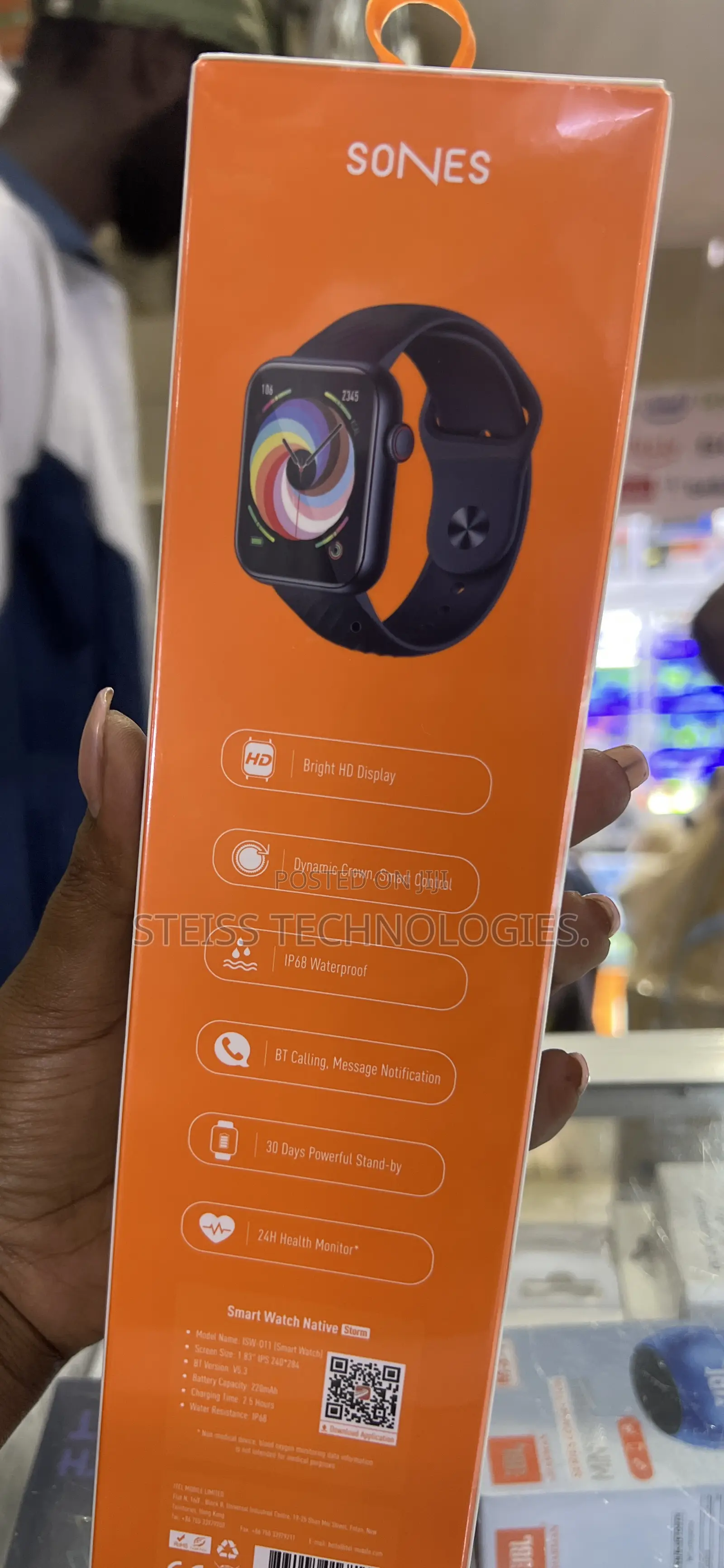 Itel Smartwatch Native Storm