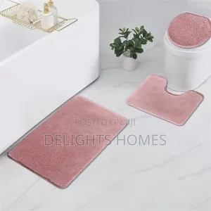 *Super Absorbent 3 Pcs* Bathroom/Toilet Mats _Car