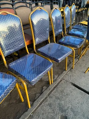 Blue Conference Chairs Made