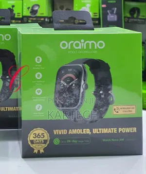 Oraimo Watch Nova AM OSW-812 2.01" AMOLED Screen Curved