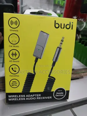 Budi Car Wireless Audio Receiver Bluetooth Receiver