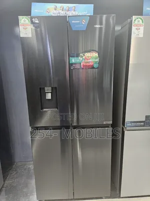 Hisense 454L 4-Door No-Frost Refrigerator(REF 454DR