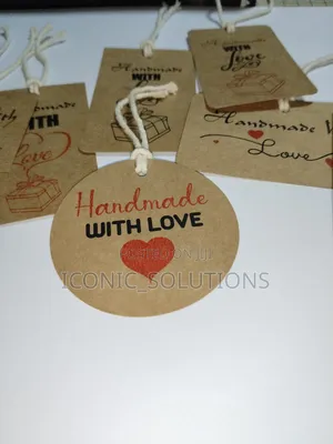 Handmade With Love Tags (And Straps)