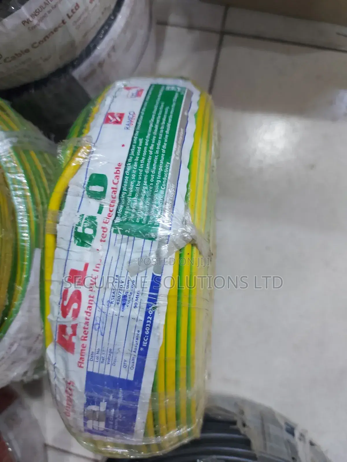1.5mm 90metres Electric Cable Single CORE