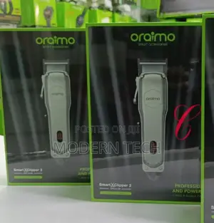 Original Oraimo Smart Clipper 2 Professional Hair Clipper.