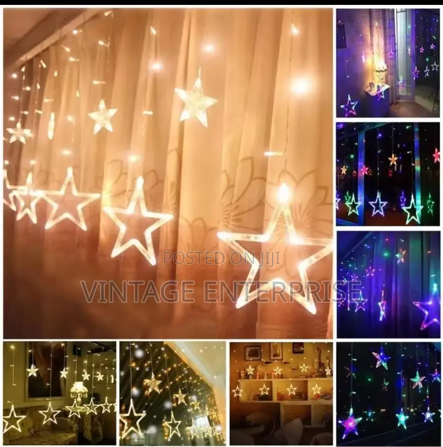 Star Curtain Lights