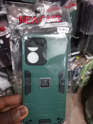 Realme C33 Shockproof Polycarbonate Lightweight Case-Green