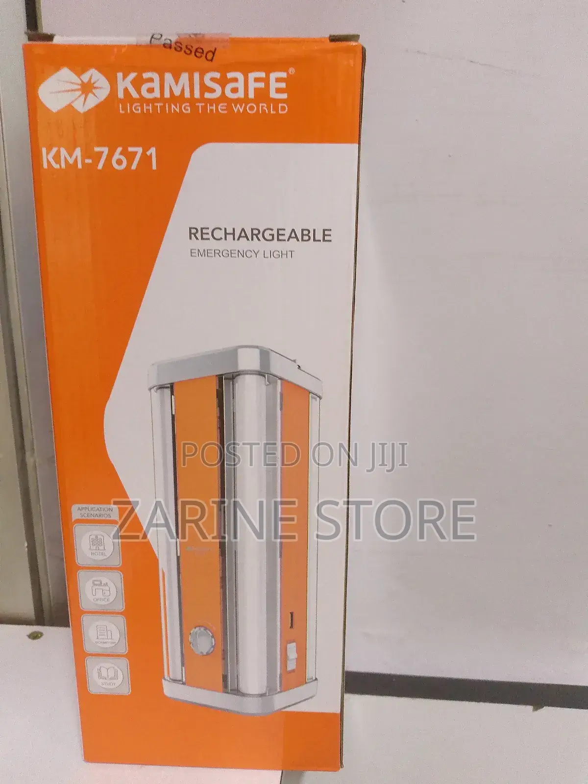 Kamisafe Rechargeable Emergency Light Km-7671