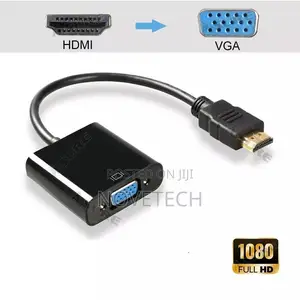 HDMI Input to VGA Output - HDMI to VGA Converter Adapter