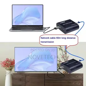60M 1080P HDMI Extender via Rj45 Ethernet Cat6 Network Cable
