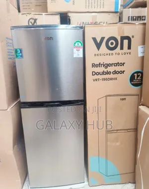 Von 195 Litres VRT-196drhx Double Door Refrigerator