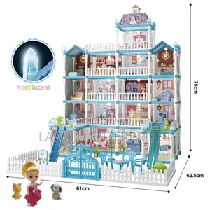 275pc Snow Garden Doll House