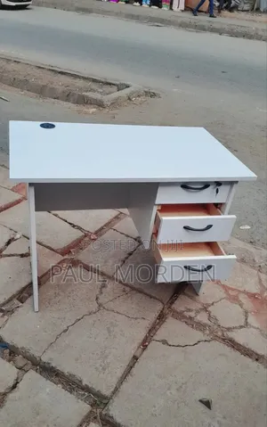 White Laptop Desk