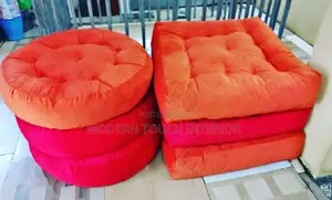 Modern Round Floor Pillows