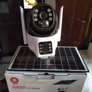 4G Solar Dual Lens Solar Powered Outdoor CCTV Camera Kfc4