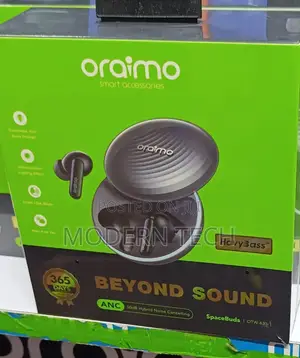 Oraimo Spacebuds Hybrid True Earbuds Voice Prompt
 (