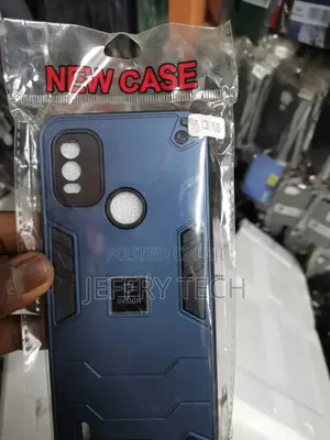 Nokia C21 Plus Shockproof Protective Lightweight Case -Blue