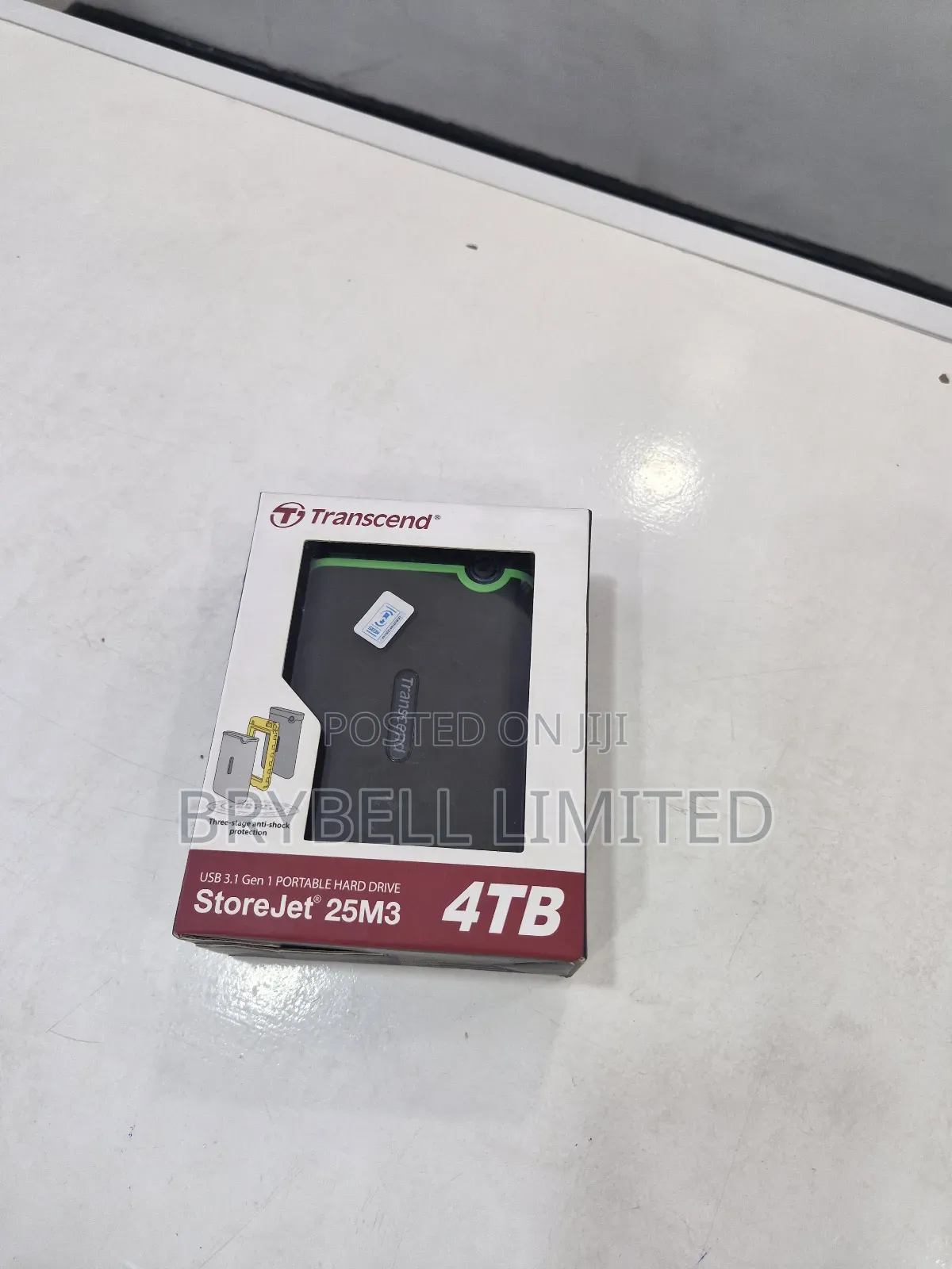 4tb Transcend Store Jet Gen 1 Portable Hard Drive on Offer