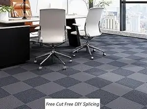 Long-Lasting Grey Carpet Tiles