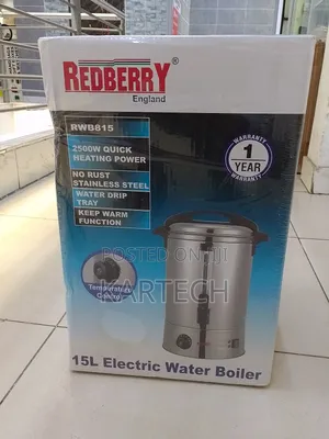 Redberry 15 Litres Tea Urn Electric Water Milk Boiler